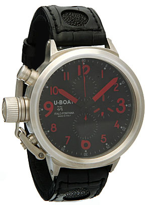 U-Boat Flightdeck CA 925 RED 1884 Replica watch